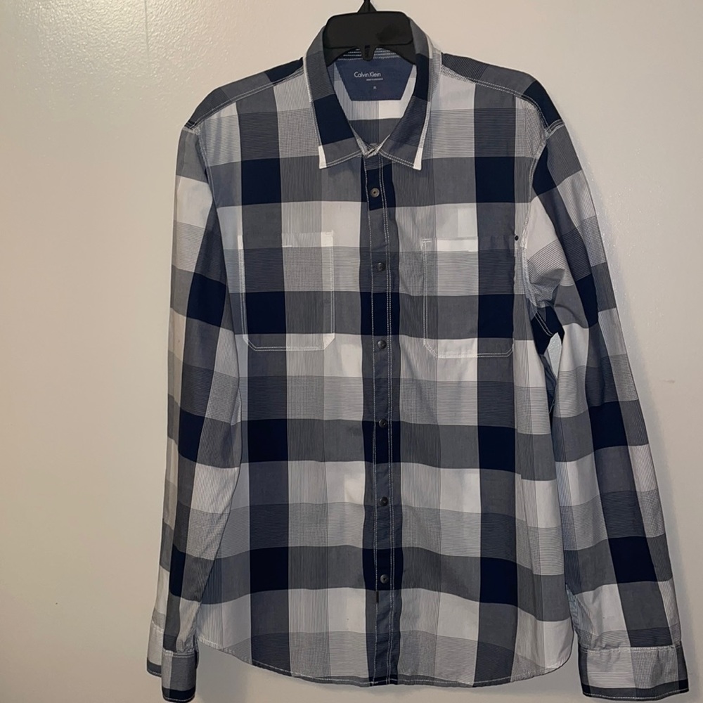 Men’s Calvin Klein Snap Button Casual Shirt